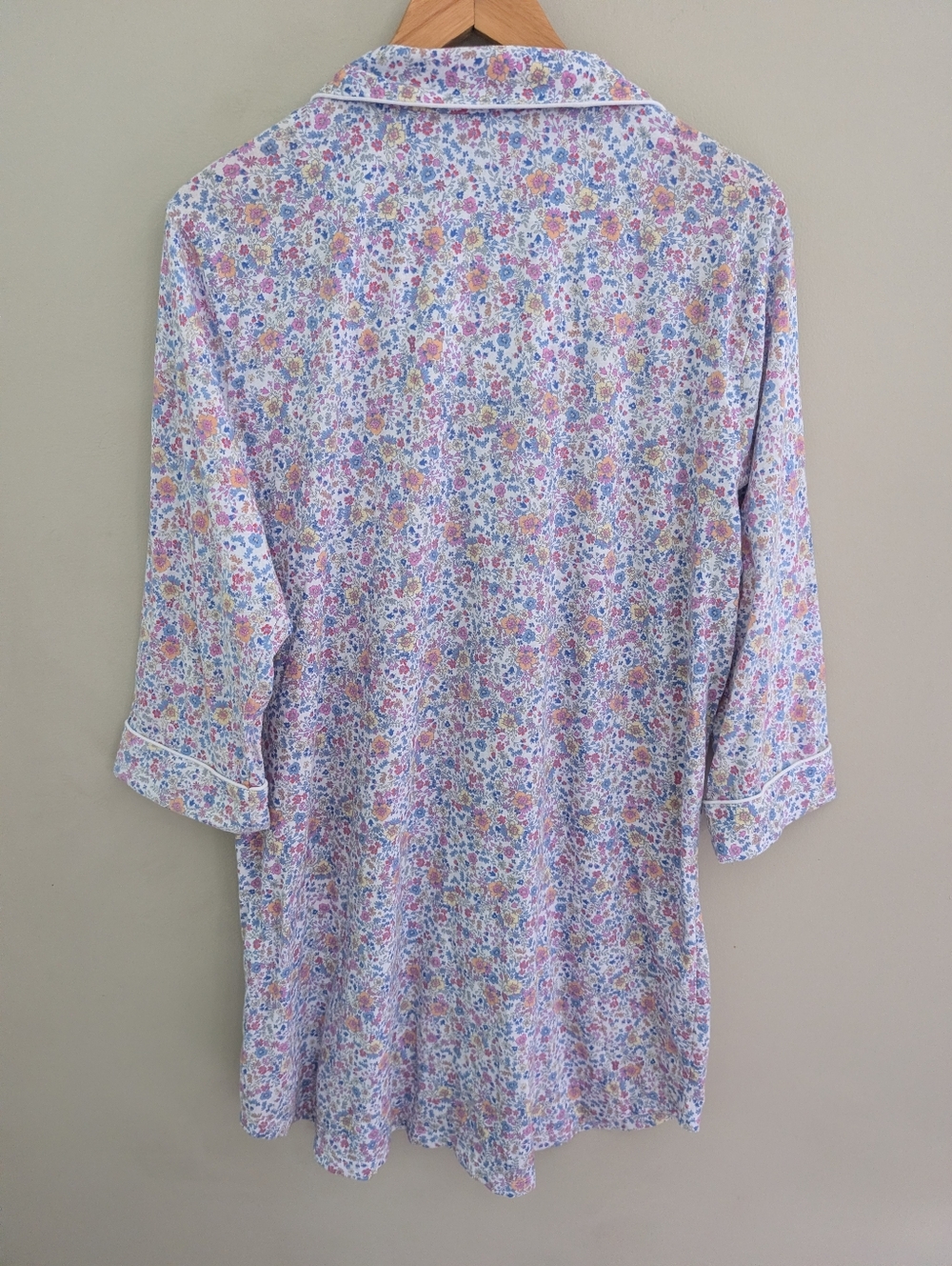 Ralph Lauren Purple Floral Nightgown Size L - Picture 4 of 5
